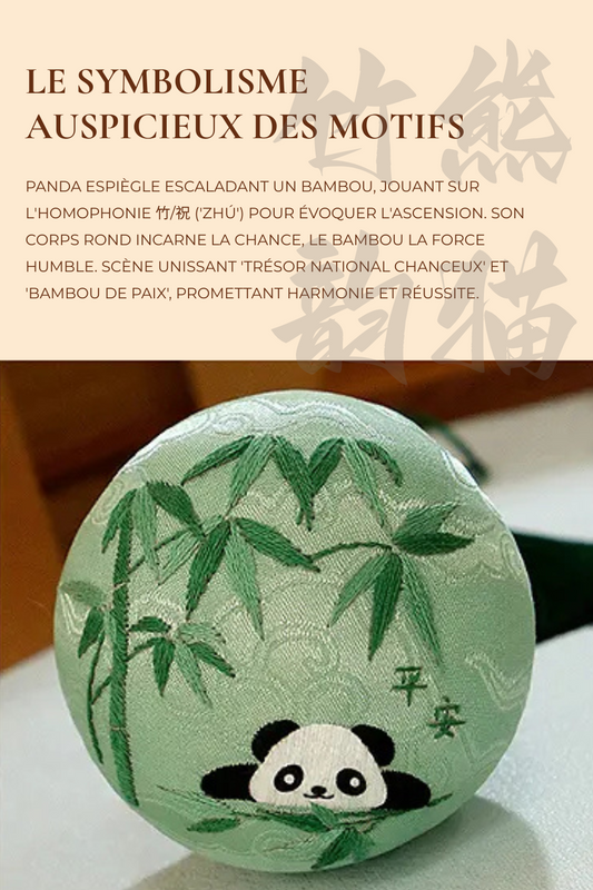 Marteau D'armoise Panda et Mélodie de Bambou