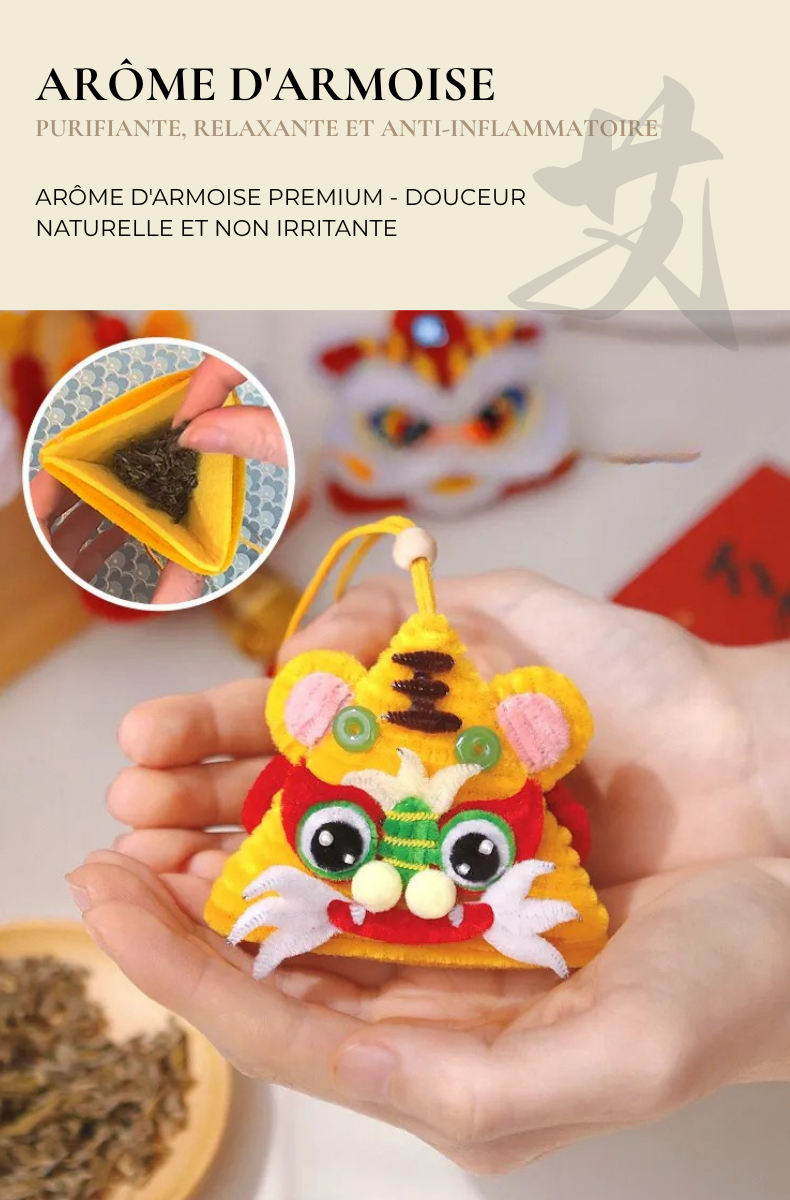 Tigre Auspicieux Porte-Fortune