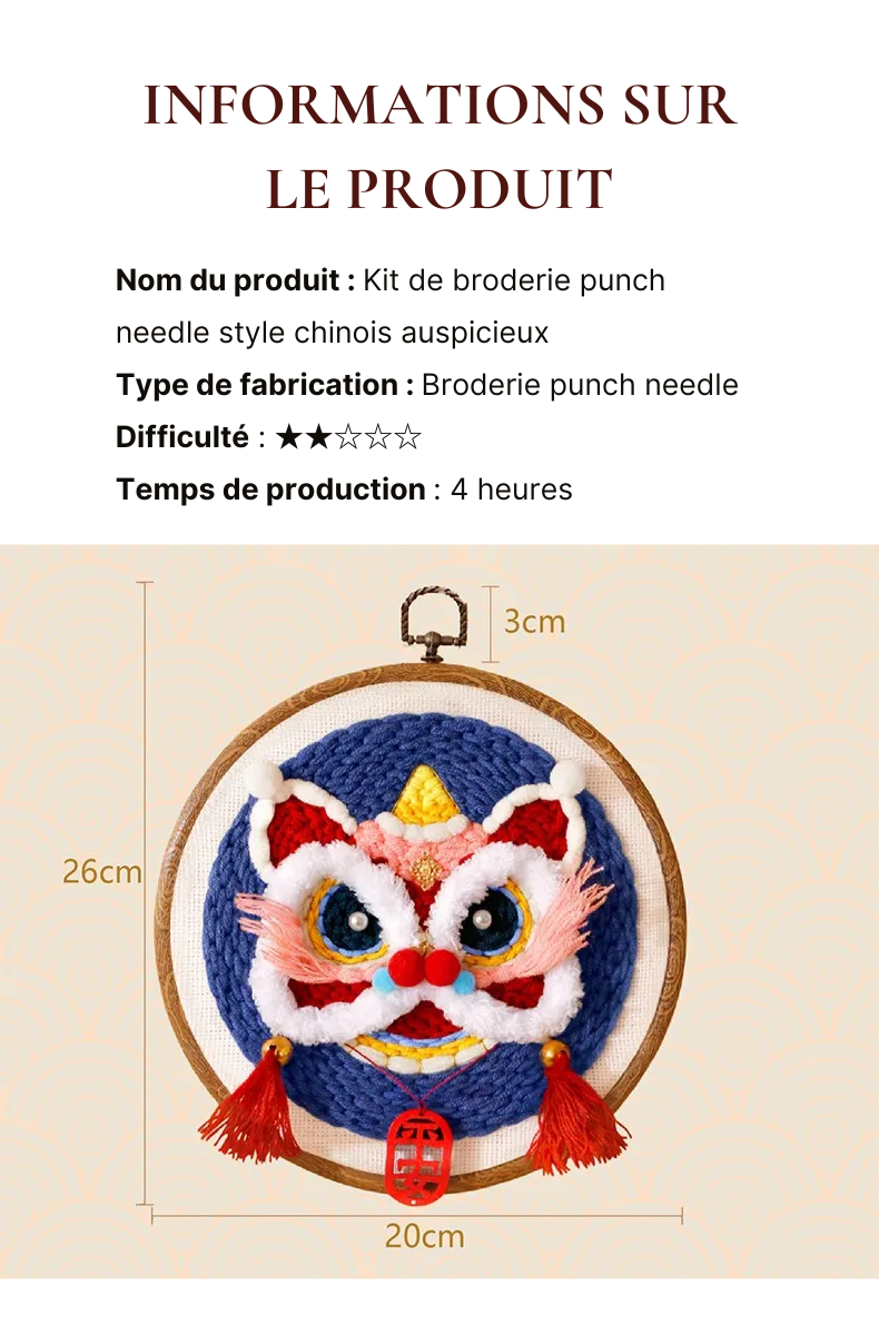 Lion Auspicieux & Prospérité