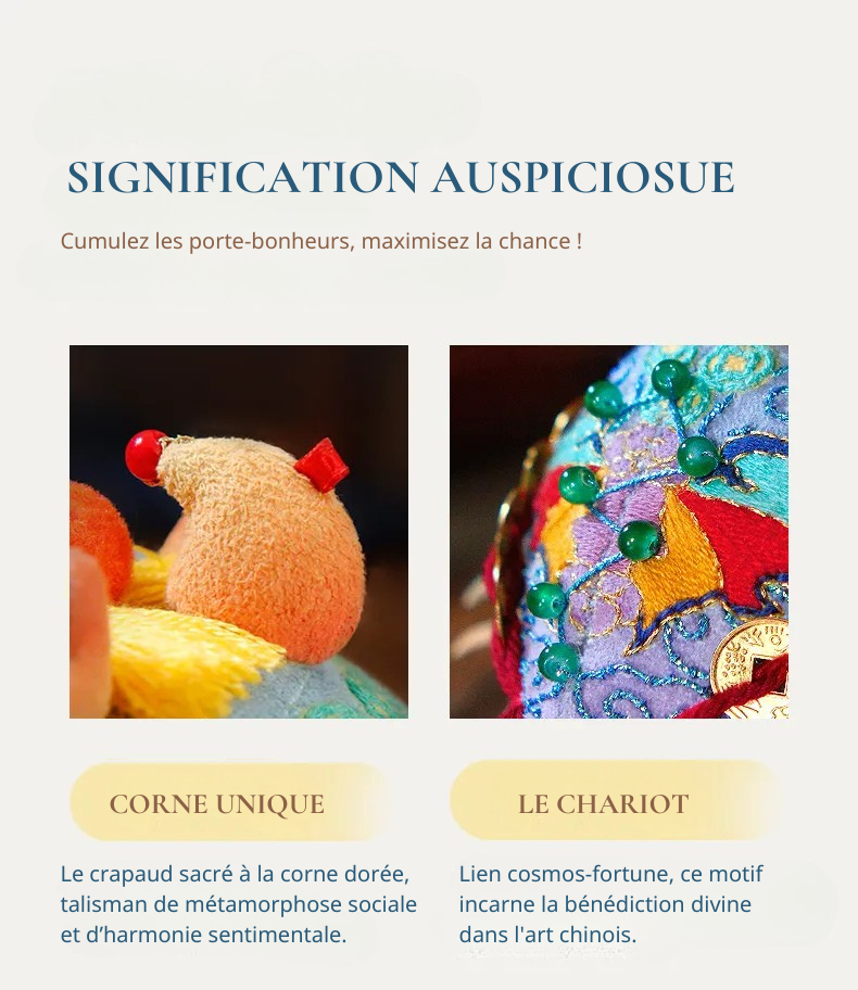 Crapaud d’Or Porte-Bonheur