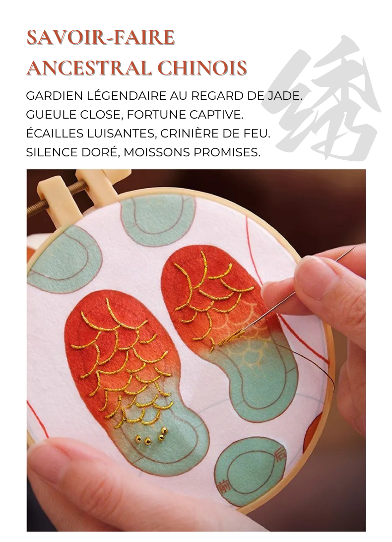 Qilin Aux Cinq Couleurs Sacrées